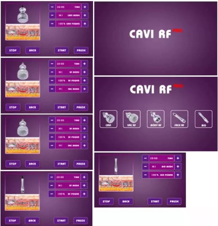 6 In 1 Portable 25k Cavitation Machine For Face
