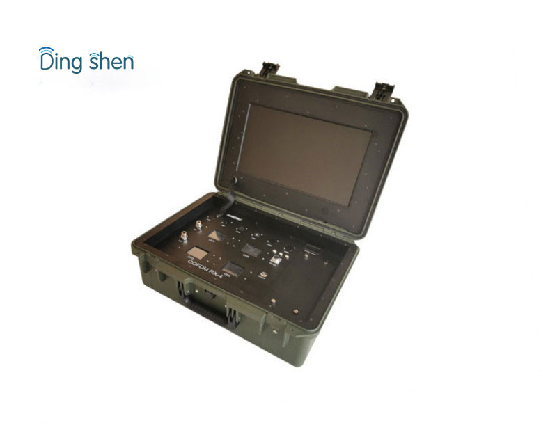 4 Channels COFDM Wireless Portable Diversity HD Resolution UAV Video Receiver