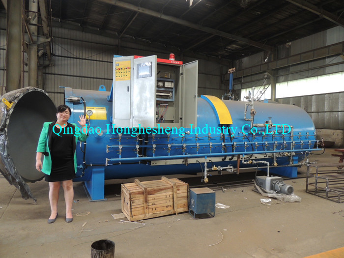 Dia 1200mm 1700mm Vulcanization Tank Wood Preservation Tank