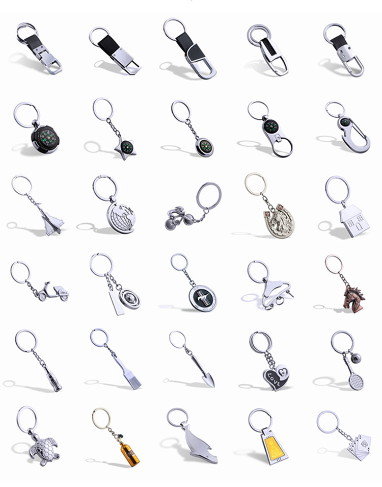 Multi-functional Design Spinner And Bottle Opener Metal Keychain