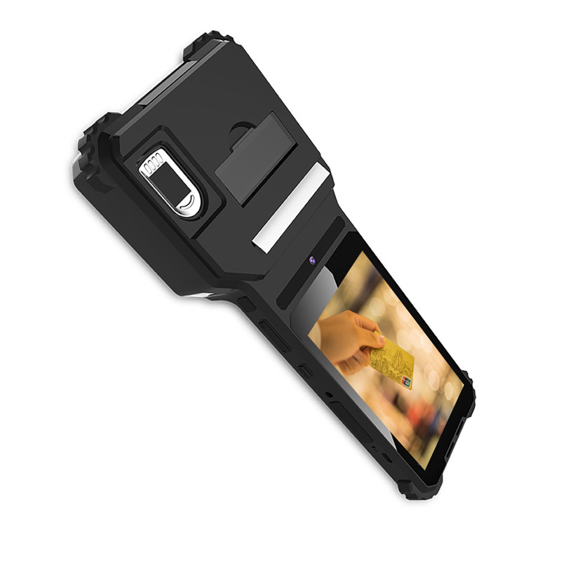 Handheld Biometric Tablet PC Android7.0 2GB 32GB WIFI Wireless GPS Barcode Reader