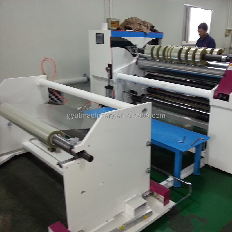 Customizable Plastic Film Suitable Automatic Paper Label Roll Slitting Rewinding Machine