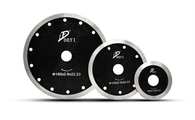 2.0mm Marble Cutting Diamond Saw Blades Sintered Hot Press
