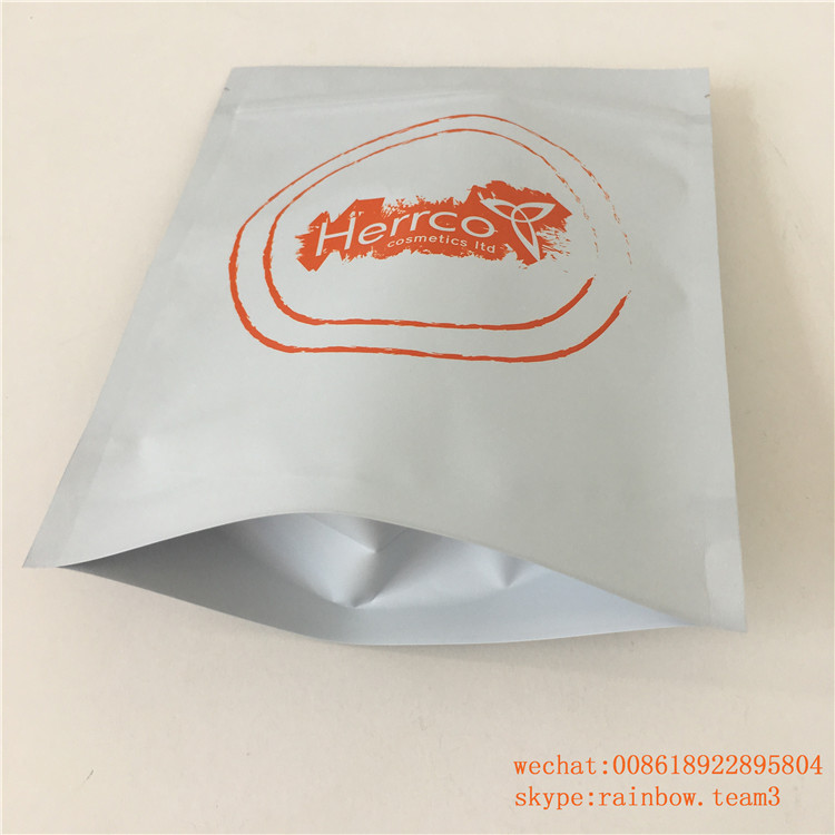 Factory Price Laminated Matte Facial Mask Cosmetic Lotion Sample Sachet For 3Ml 5ML 10ML Makeup fluid Pouch