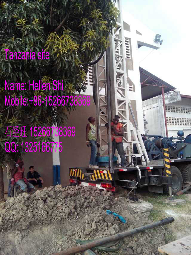 BZC300ZY 300m Water Well Truck Mounted Drilling Machine