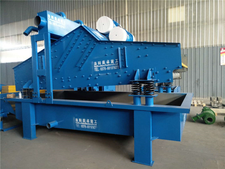 Polyurethane Sieve Plate Sand Recovery Machine 40mm Thickness Dewatering Type