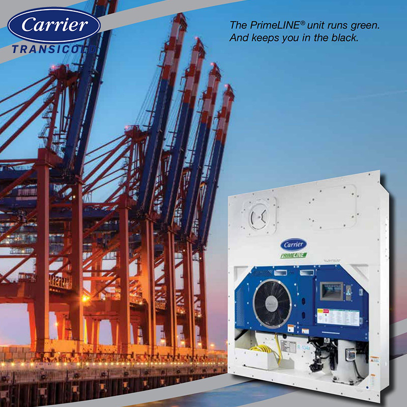 Carrier container refrigeration PrimeLine 571 Marine unit sea maritime transport cooling system refrigeration unit