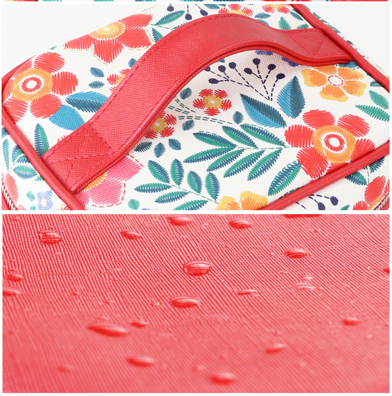 Professional Customized Transparent PVC Toiletry Bag Cosmetic With Mirror
