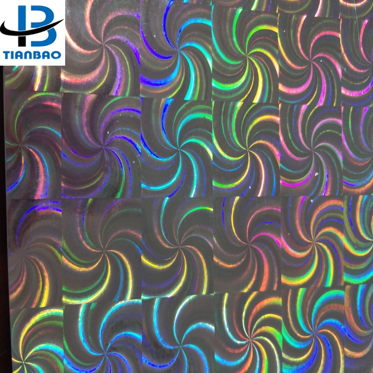 Transaprent Holographic Film for Customized Design Water Soluble Bopp Soft Packaging