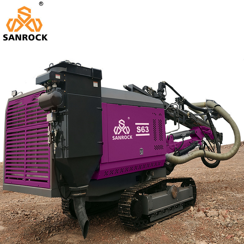 Integrated Surface Drilling Machine Mining Hydraulic Blast Hole DTH Drilling Rig 30m