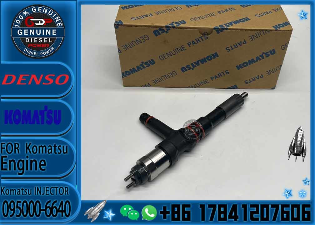 Huida Original/Aftermarket/Rebuild PC400-8 Excavator 6D140 Engine Injector 095000-6640 Used For Komtasu