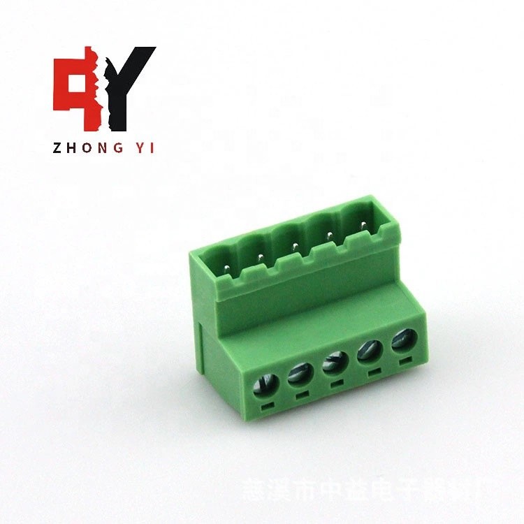 Seal Type Pcb Pluggable Terminal Block Connector HQ2EDGKR-5.0/5.08mm