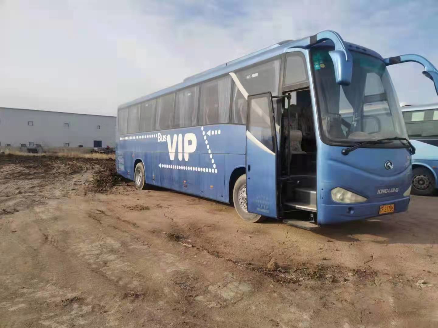 2012 Year 55 Seats Used Coach Bus Used King Long XMQ6127 Passenger Bus Left Hand Steering