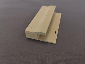 China Waterproof Wood Grain WPC Door Frame / Door Jamb Pvc Profile Extrusion on sale