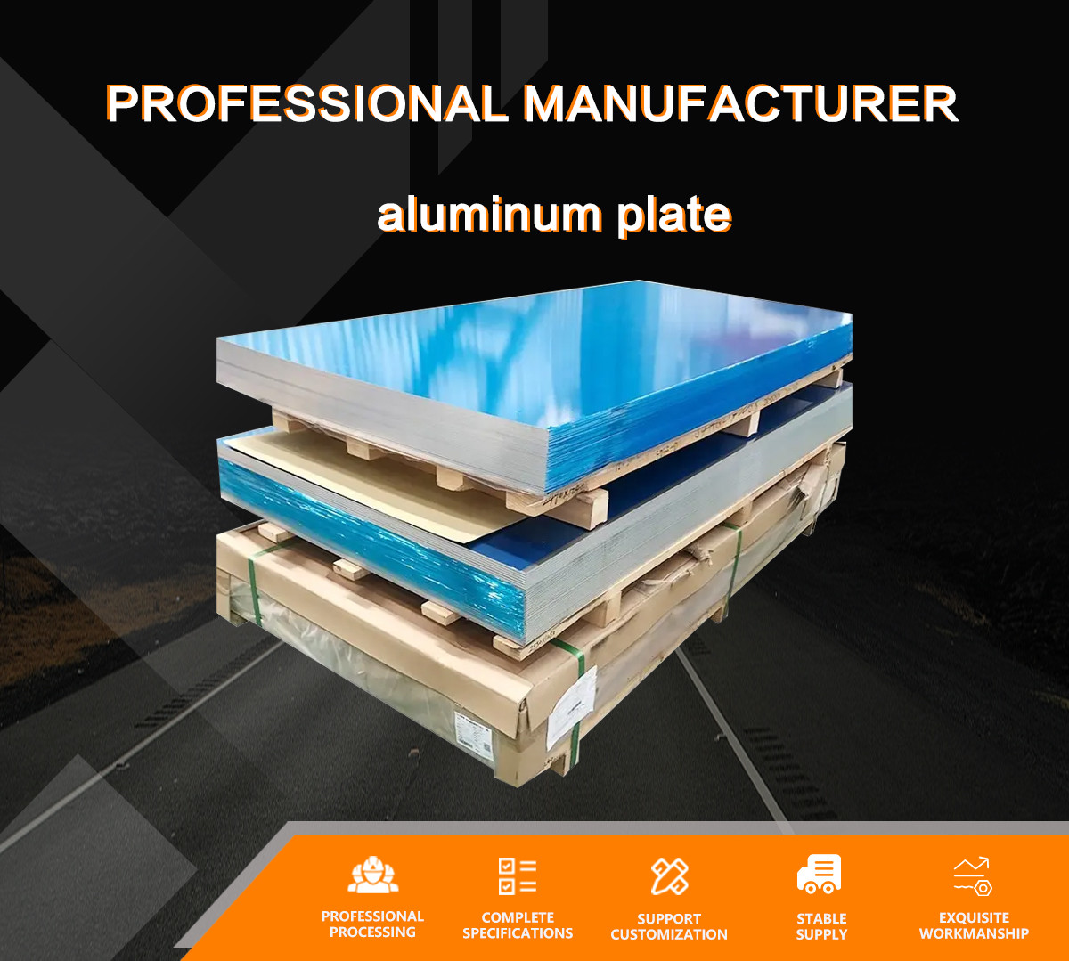 3004 3003 5052 6061 Aluminum Alloy Plate Sheet 2mm 3mm Brushed