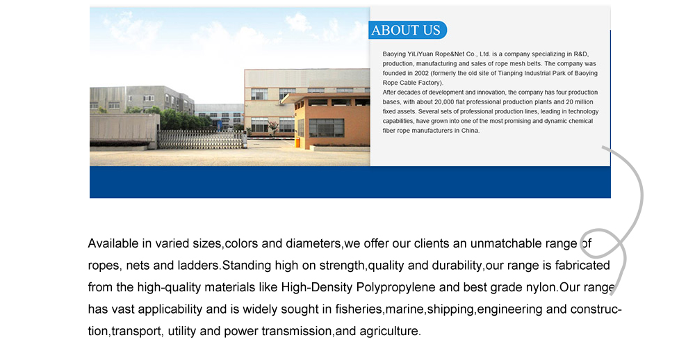 Customized Industrial PP String Nylon 8mm 3 Strand Laid Rope Twisted Packaging Rope