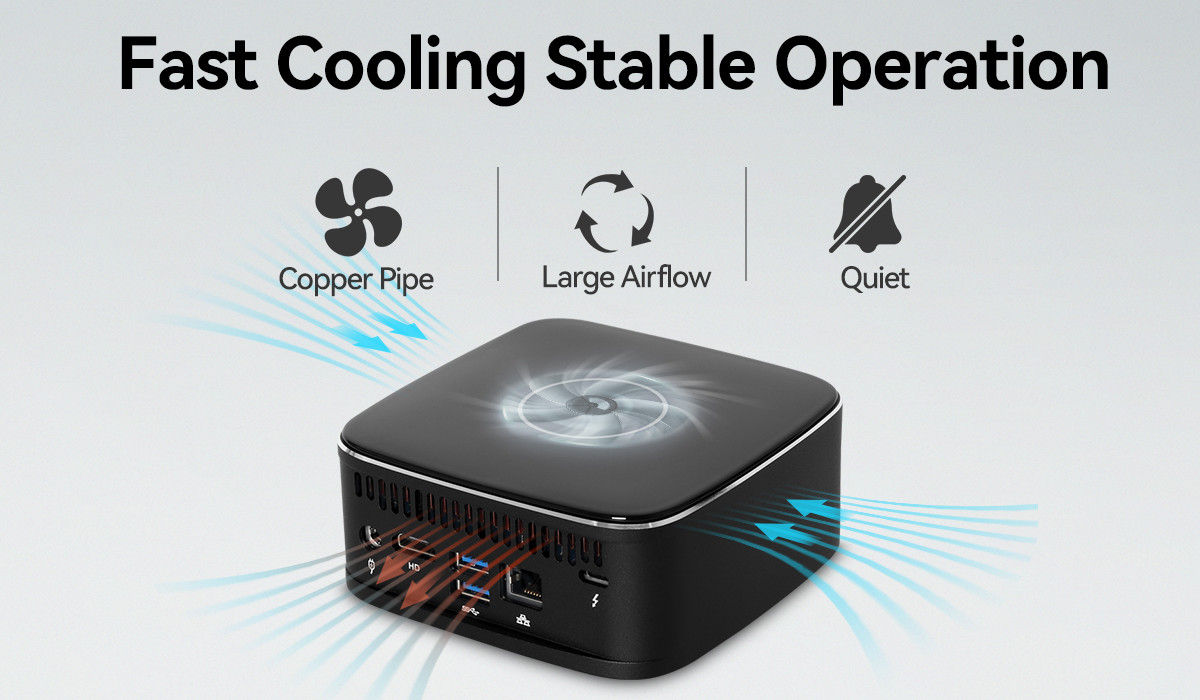 Single LAN Custom Mini PC DDR4 Mini Gaming PC For Home And Office