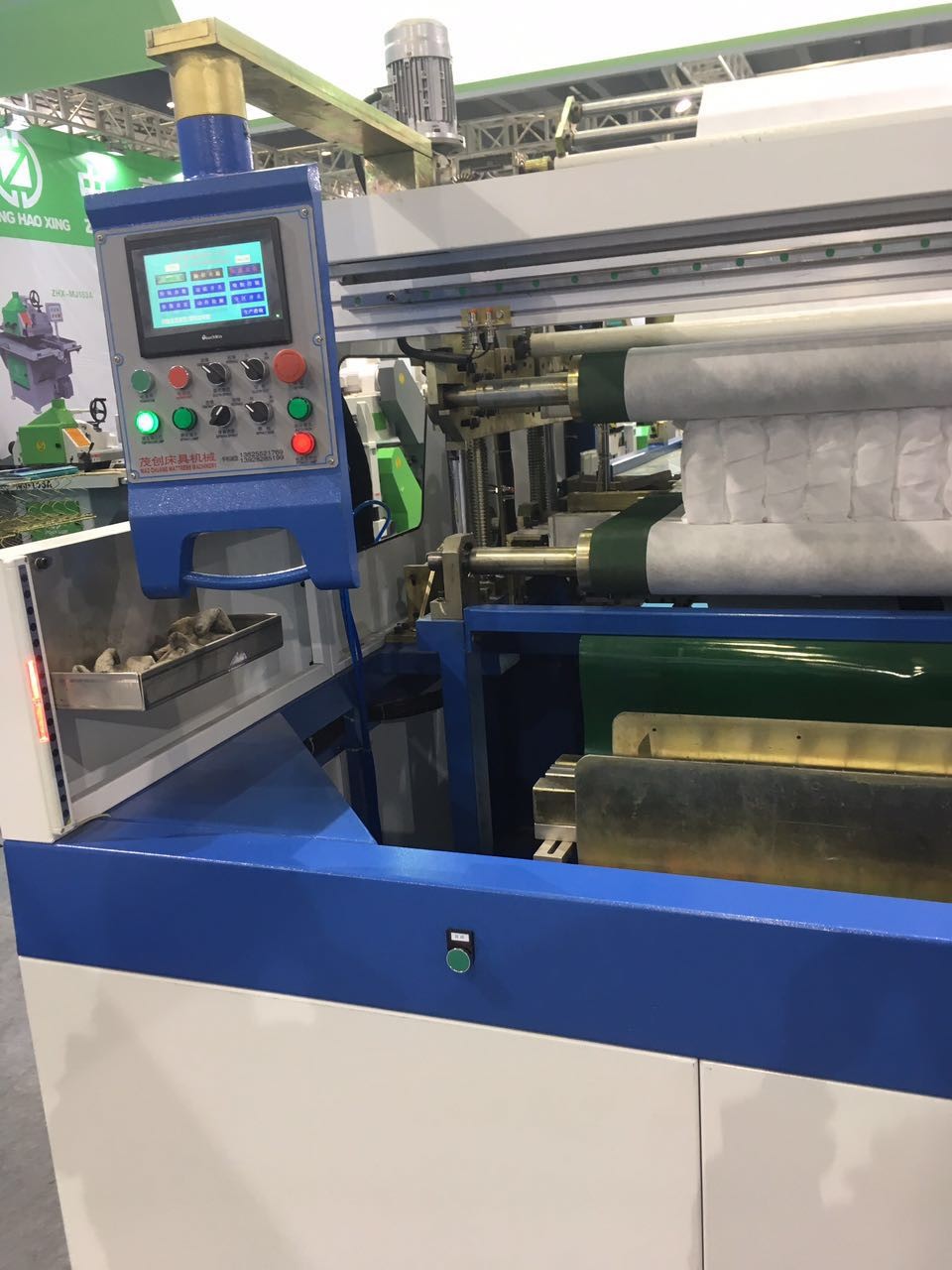 High Efficiency Spring Coiling Machine , 380V Cnc Spring Making Machine