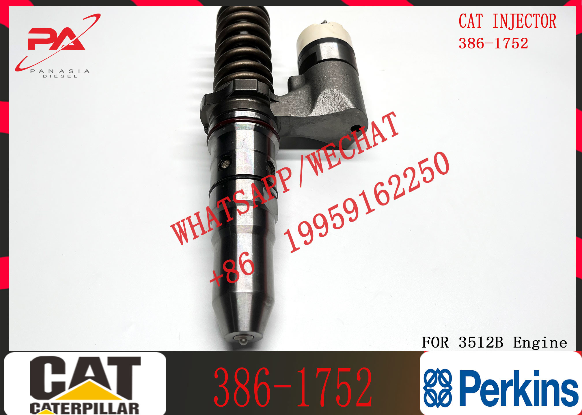 Diesel Fuel Injector 386-1752 20R-1283 20R-1265 20R-1266 20R-1267 20R-1268 20R-1269 20R-1270 20R-1276 20R-0848
