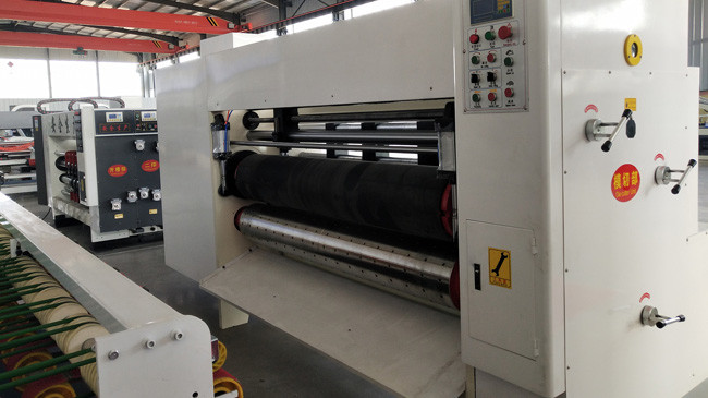 Rotary Carton Box Die Cutting Machine With Lead Edge Feeding In China