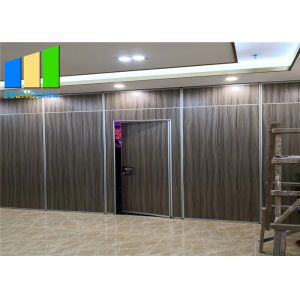 Buy cheap Collapsable Acoustic Operable Wall Panel Folding Conference Room Partition product