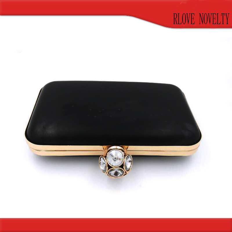 Handbag Hardware Good Quality Bag Accessories 12*20 CM Gold Metal Box Clutch Frame Purse Frame