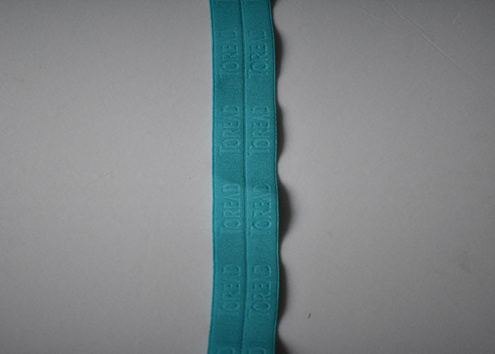 High Tena Blue Elastic webbing Straps , woven elastic webbing polyester strap