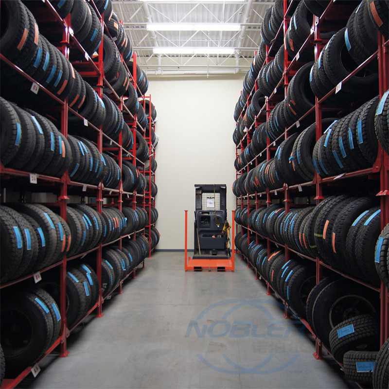 Oem China Commercial Heavy Duty Truck Tire Storage Rack Tyre Racking Foldable