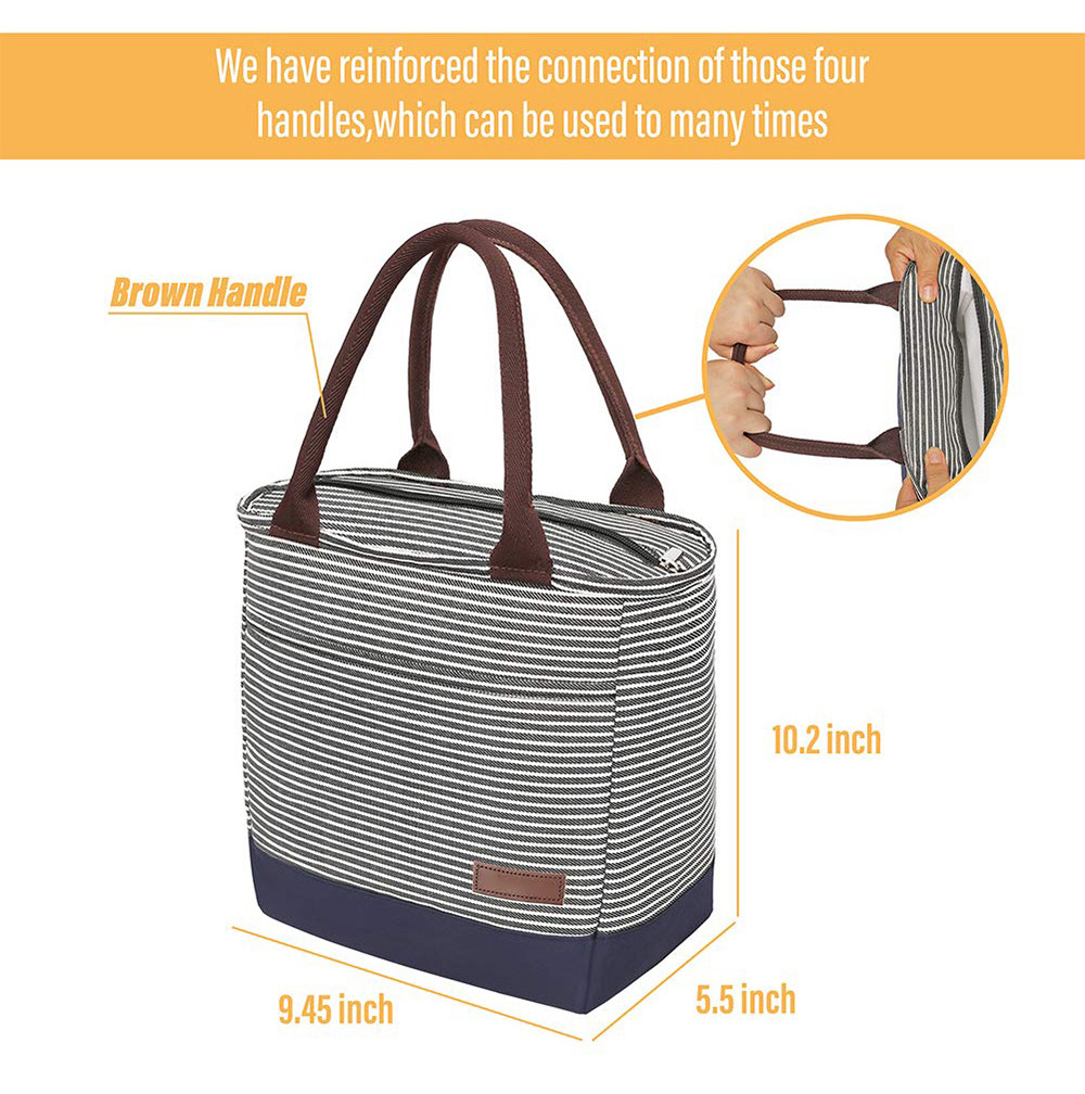 Waterproof Lightweight Large Insulated Lunch Tote