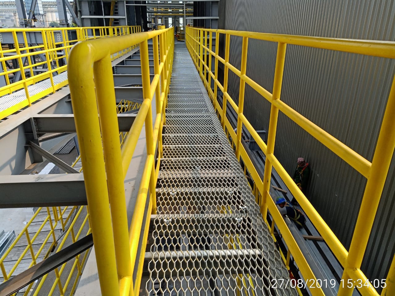 Hot Dipped Galvanized Grating Stretched Expanded Metal Wire Mesh