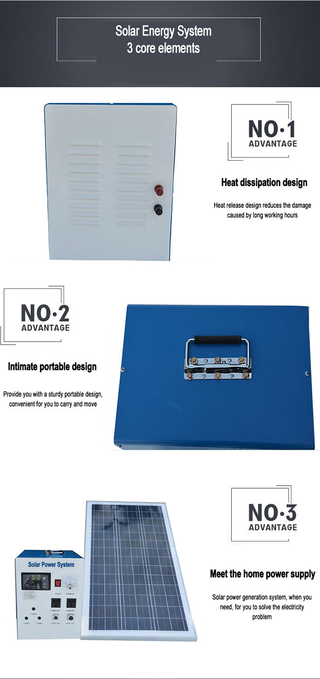 Customized 5kw Off Grid Solar Generator System Easy Installation Long Lifespan