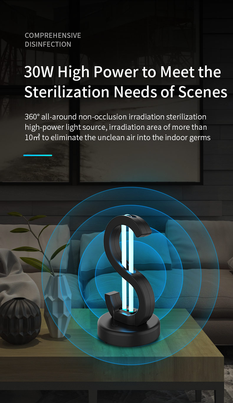 ultraviolet light disinfection whole rooms