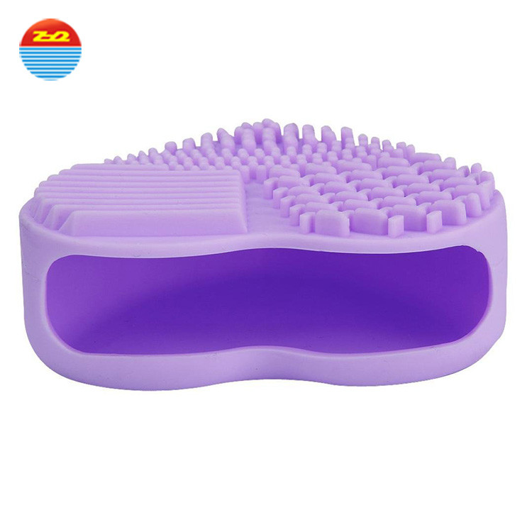 Easily Rinses Clean Silicone Skin Brush Healthy Silicon Sponge Eco - Friendly Material