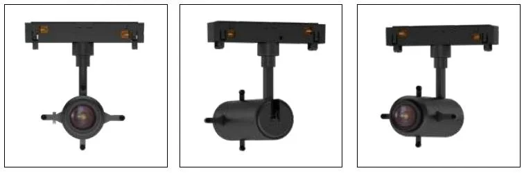 10W Ra&gt;97 M20 No Glare Full Color Gobo Zoomable LED Track Light Framing LED Projector Modern Museum Exhibition Zoomable Shapeable Magnetic Contour Spotlight