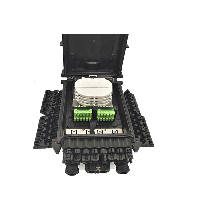 IP68 Fiber Optic Cable Splice Enclosure 16 24 Core FTTH