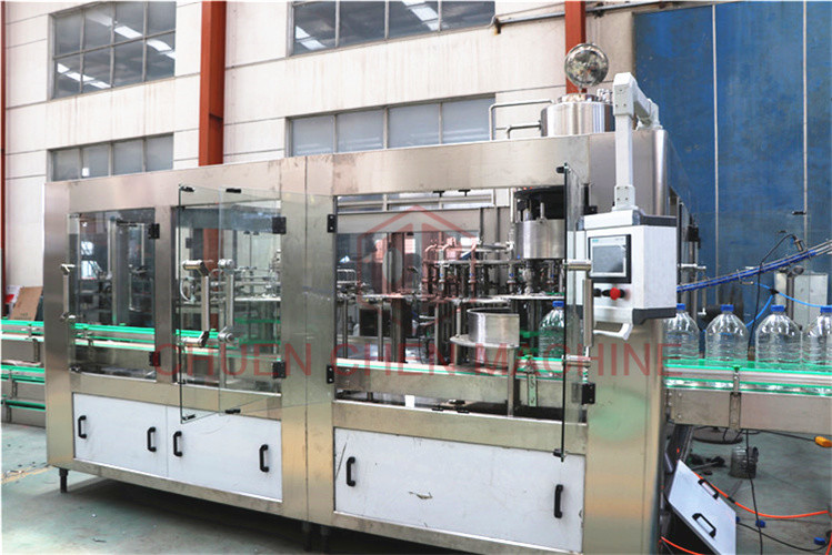 Automatic 5L 10L Water Rinsing Filling Capping Machine Monoblock System