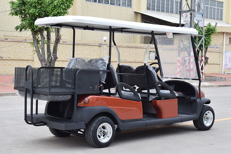 Flip Rear Seat Kit 4+2 Excar Electric Golf Cart