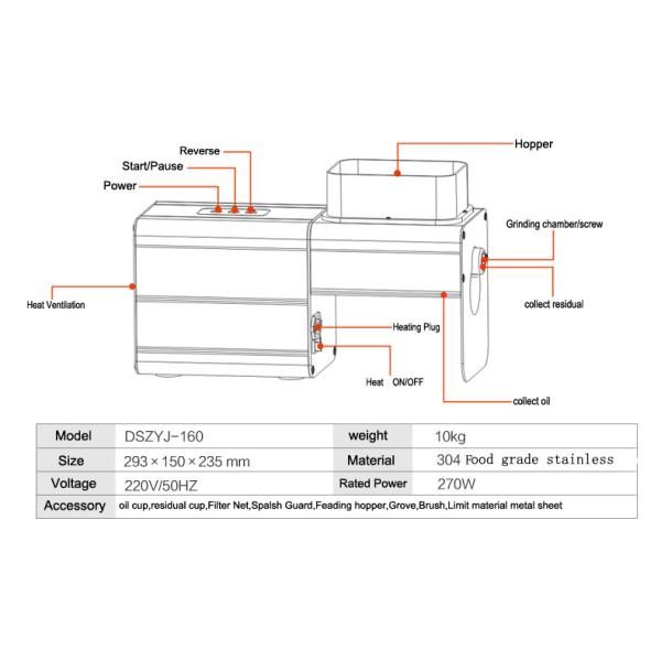 CE approval oil expeller machine price best for home use
