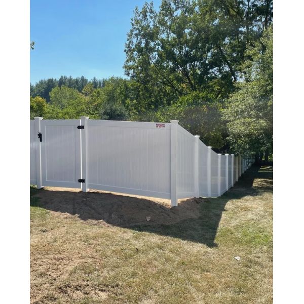 Plastic 6 X 8 Ft Vinyl Fence Panels For Home And Garden Free Sample
