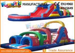 Buy cheap Interesting Inflatables Obstacle Course For Amusement Park / Fun City product