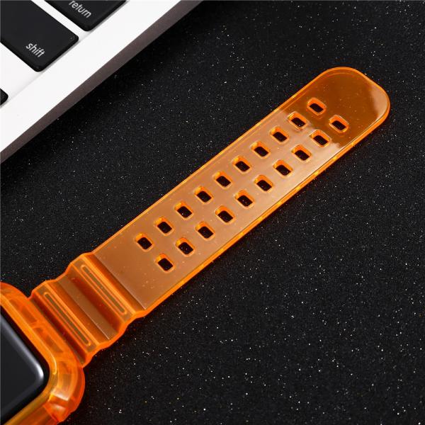 Light Weight Smart Watch Replacement Bands TPU Neon Color Anti Shock For Iwatch