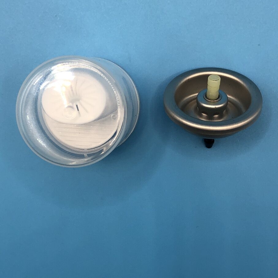 Standard Material Metered Aerosol Valve for Universal Compatibility Aluminum