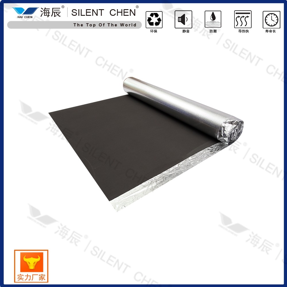 3mm Black EVA Foam Moisture Barrier Laminate Flooring Underlayment 200 Sq Ft/Roll