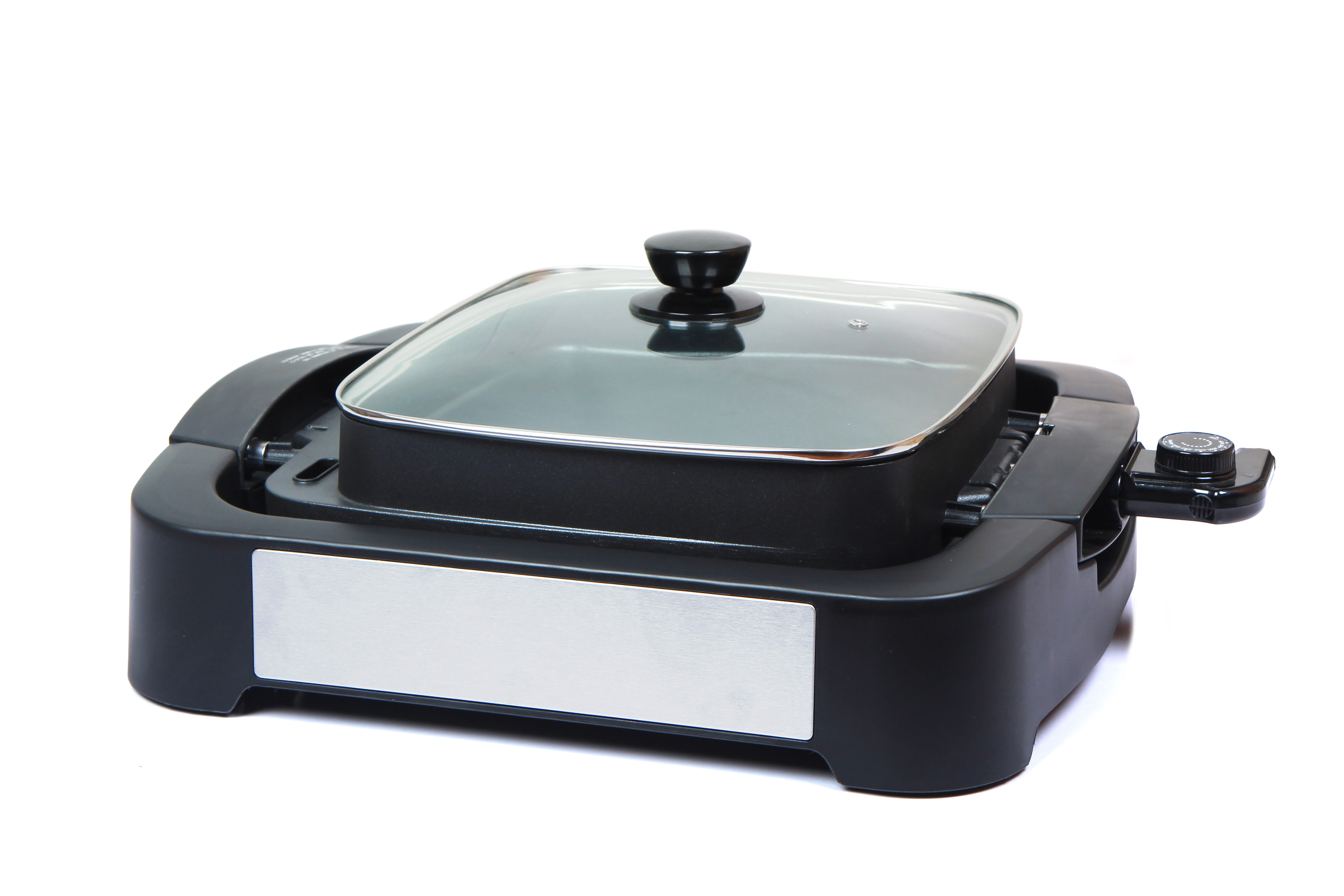 Reversible Table Household Electric Grill with Adjustable Thermostat Control