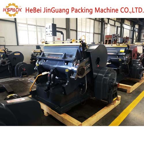 Pizza Box Corrugated Box Die Cutting Machine Multi Purpose Black