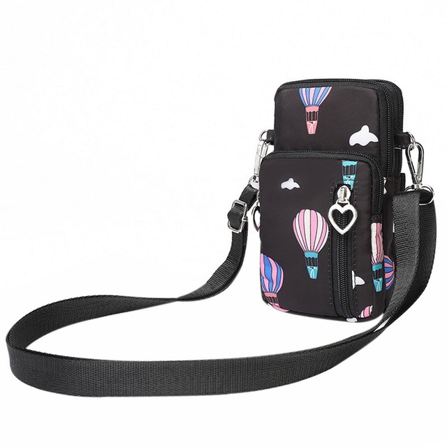 2022 Newest Women Sports Mini Square Bags Messenger Cellphone Pouch Key Wallet Arm Phone Bag Outdoor Running Pack Multi Pockets