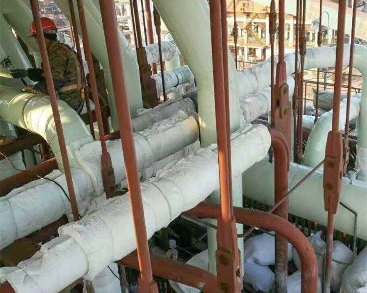 Spuned Ceramic Fiber Bulk Fireproof Thermal Insulation Blanket with Customerized Length