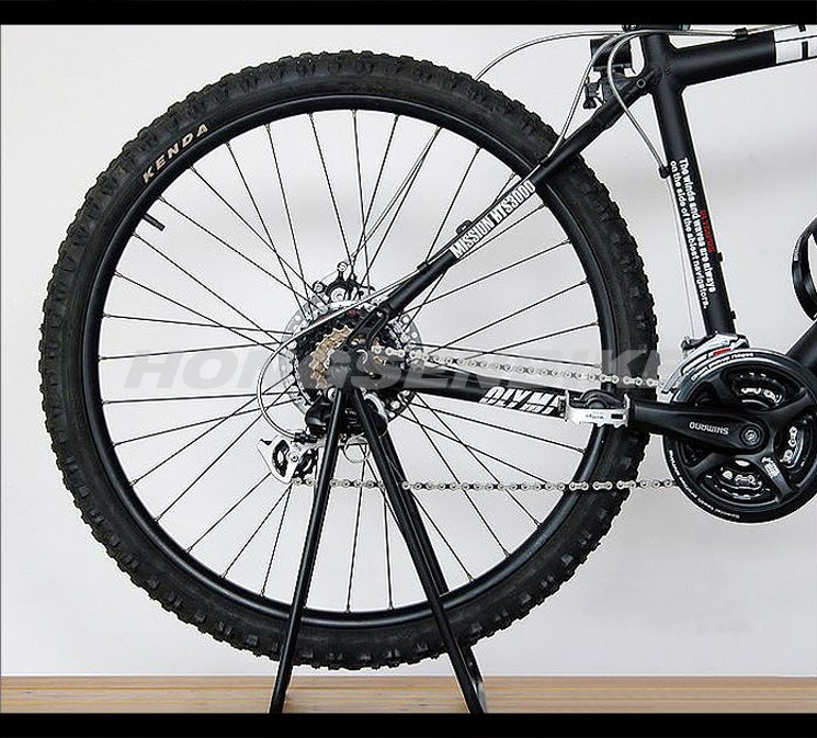 U type mountain bicycle parking rack