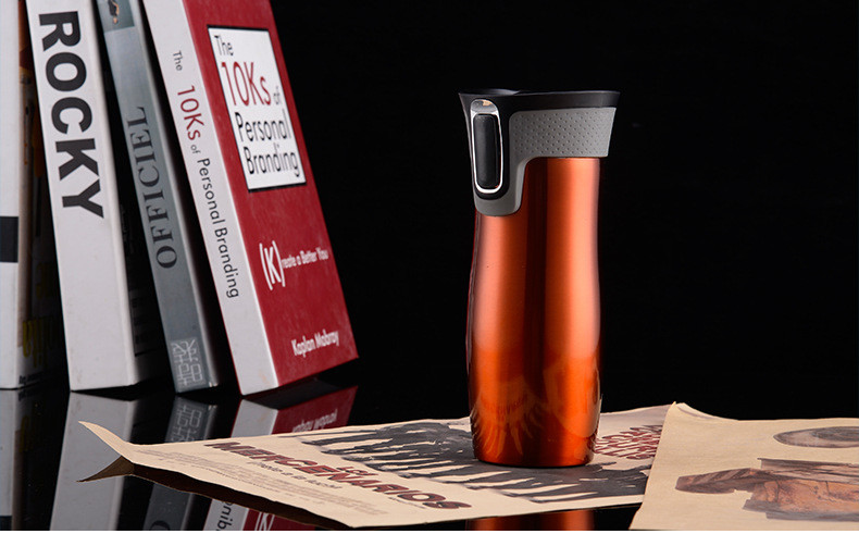 Double-layer stainless steel vacuum flask custom creative high-end business car sports gift cup custom car Cup