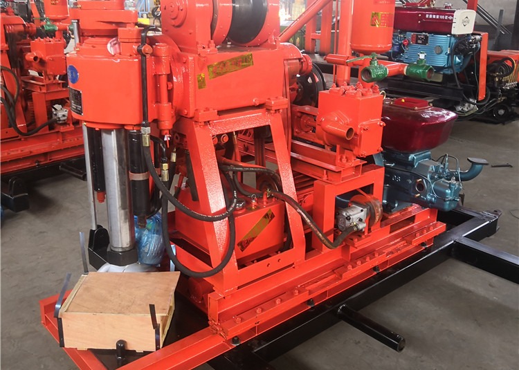 150 Meters Core Drill Rig Geo Tech Engineer Mineral Exploration 22HP Horsepower